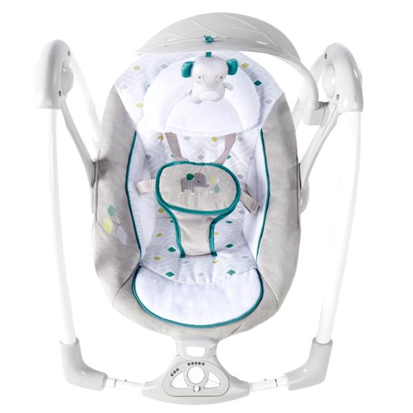 Детские качели Bright Starts Ingenuity ConvertMe Swing 2 Seat Nash (12055) 9 кг/ Серый photo 2