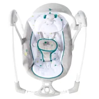 Leagăn pentru bebeluși Bright Starts Ingenuity ConvertMe Swing 2 Seat Nash (12055) 9 kg/ Gray photo 2
