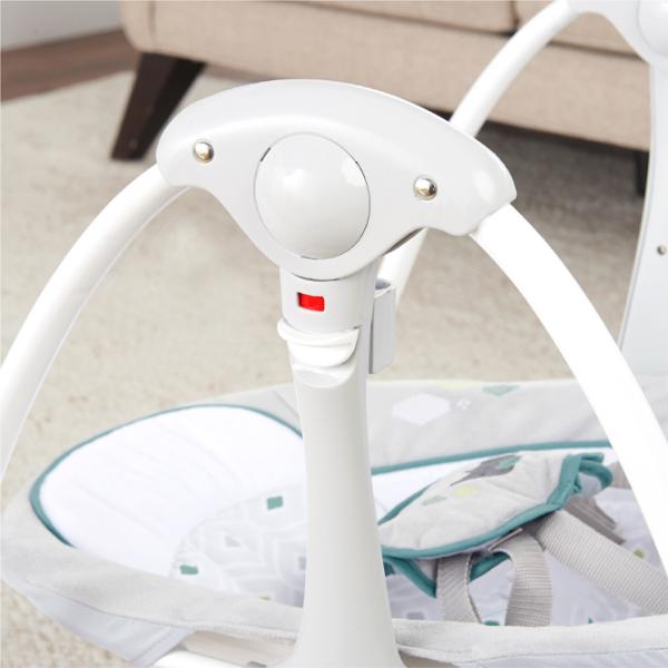 Детские качели Bright Starts Ingenuity ConvertMe Swing 2 Seat Nash (12055) 9 кг/ Серый photo 7
