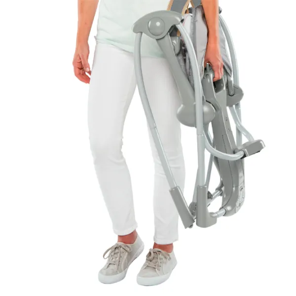 Leagăn pentru bebeluși Bright Starts Ingenuity Swing 'n Go Portable Swing Bella Teddy (11023 ) 9 kg/ Gray photo 3