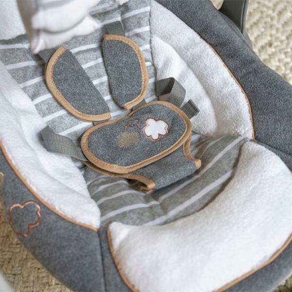 Leagăn pentru bebeluși Bright Starts Ingenuity Swing 'n Go Portable Swing Bella Teddy (11023 ) 9 kg/ Gray photo 7