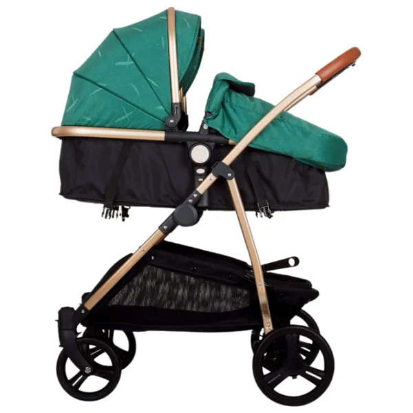 Детская коляска Chipolino Duo Smart 3800931047474/ Зелёный photo 2 Детская коляска Chipolino Duo Smart 3800931047474/ Зелёный photo 2