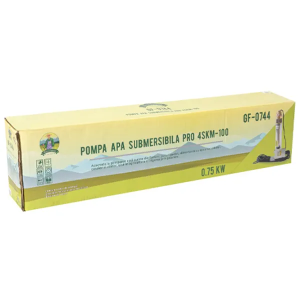 Pompa submersibilă Micul Fermier PRO 4SKM-100 750 W 3000 l/ h photo 6