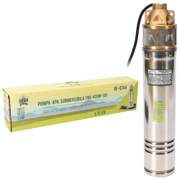 Pompa submersibilă Micul Fermier PRO 4SKM-100 750 W 3000 l/ h photo 7