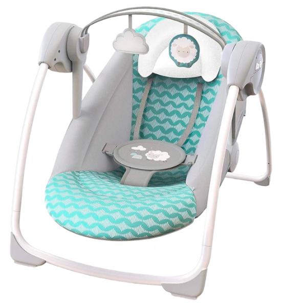 Детские качели Bright Starts Swingity Swing Goji (12536 ) 9 кг/ Серый photo 2
