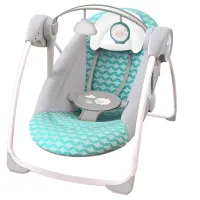 Leagăn pentru bebeluși Bright Starts Swingity Swing Goji (12536 ) 9 kg/ Gray photo 2