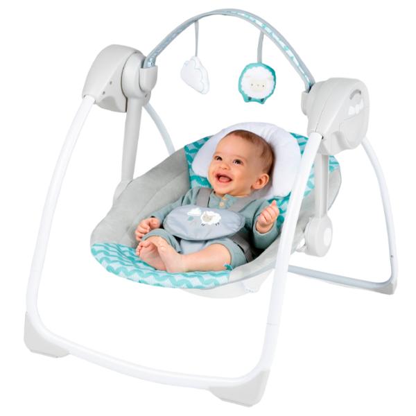 Детские качели Bright Starts Swingity Swing Goji (12536 ) 9 кг/ Серый photo 3