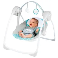 Leagăn pentru bebeluși Bright Starts Swingity Swing Goji (12536 ) 9 kg/ Gray photo 3