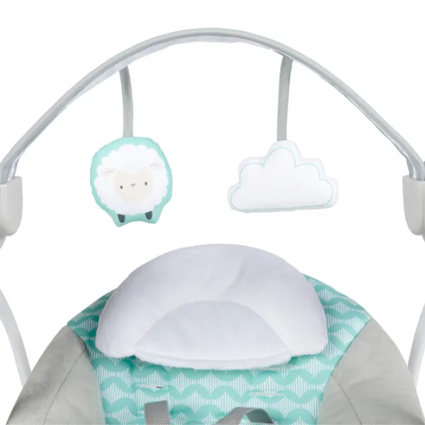 Детские качели Bright Starts Swingity Swing Goji (12536 ) 9 кг/ Серый photo 5