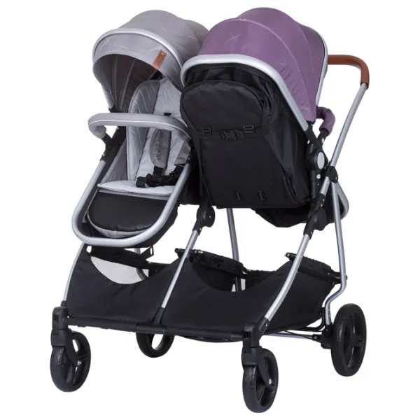 Детская коляска Chipolino Duo Smart 3800931047498/ Сиреневый photo 6