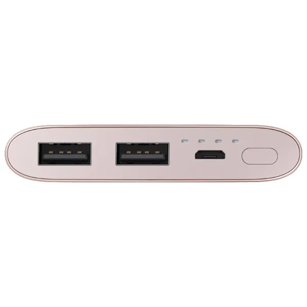 Power Bank Samsung P1100 10000 mAh/ Pink photo 4 Power Bank Samsung P1100 10000 mAh/ Pink photo 4