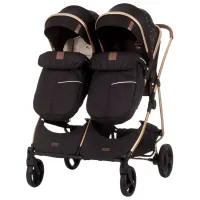 Cărucior pentru copil Chipolino Duo Smart 3800931051082/ Black photo 2