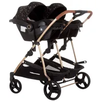 Cărucior pentru copil Chipolino Duo Smart 3800931051082/ Black photo 5