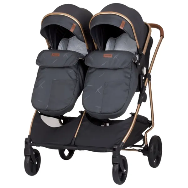 Детская коляска Chipolino Duo Smart 3800931047443/ Тёмно-серый photo 4