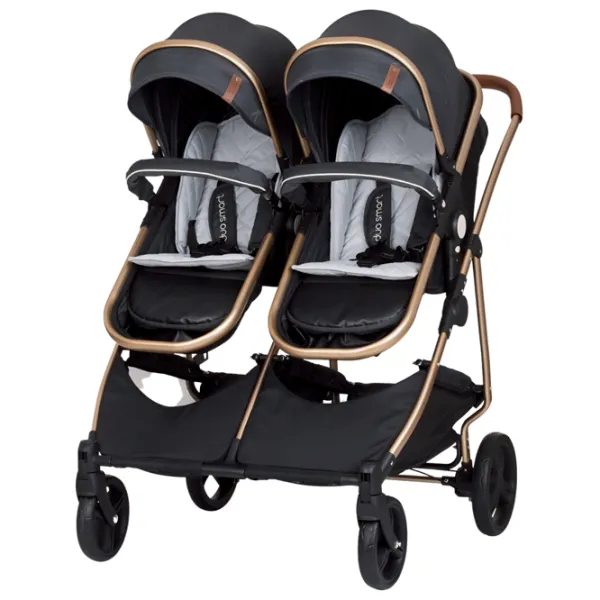 Детская коляска Chipolino Duo Smart 3800931047443/ Тёмно-серый photo 5