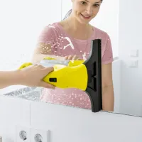 Оконный пылесос KARCHER WV1 Plus (1.633-203.0) Черный Желтый photo 6