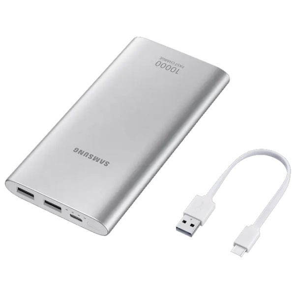 Power Bank Samsung P1100 10000 mAh/ Silver photo 5