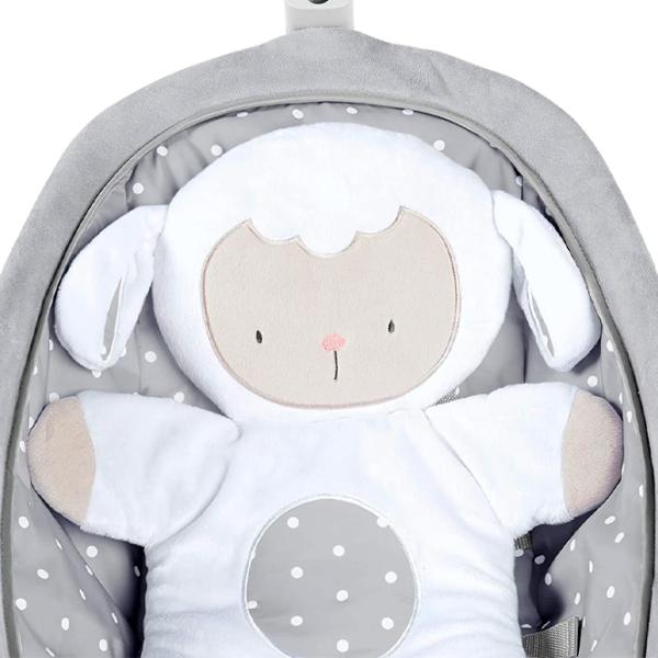 Leagăn pentru bebeluși Bright Starts Ingenuity Cuddle Lamb (04871 ) 18 kg/ Gray photo 3