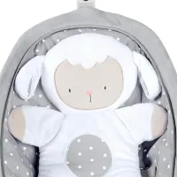 Leagăn pentru bebeluși Bright Starts Ingenuity Cuddle Lamb (04871 ) 18 kg/ Gray photo 3