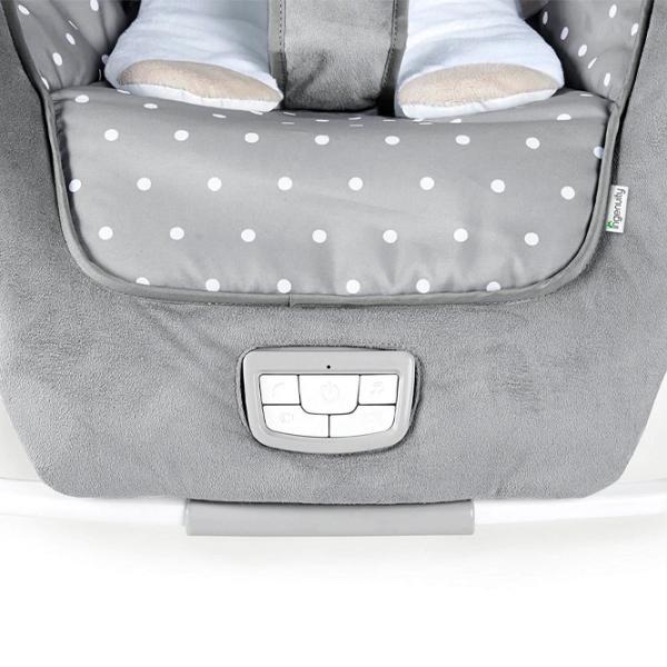 Leagăn pentru bebeluși Bright Starts Ingenuity Cuddle Lamb (04871 ) 18 kg/ Gray photo 4