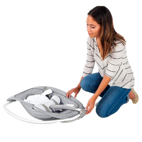 Leagăn pentru bebeluși Bright Starts Ingenuity Cuddle Lamb (04871 ) 18 kg/ Gray photo 7