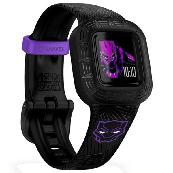 Ceas pentru copii Garmin Vivofit Jr.3 Marvel Black Panther special edition 0.56"/ Black photo 5