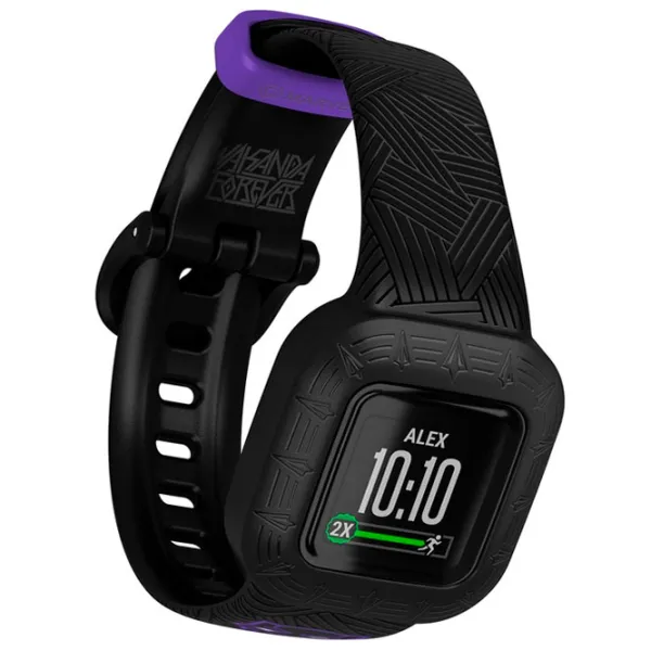 Ceas pentru copii Garmin Vivofit Jr.3 Marvel Black Panther special edition 0.56"/ Black photo 6