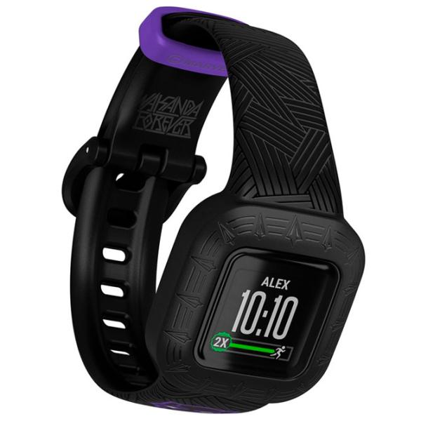 Ceas pentru copii Garmin Vivofit Jr.3 Marvel Black Panther special edition 0.56"/ Black photo 6