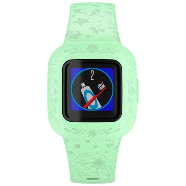 Ceas pentru copii Garmin Vivofit Jr.3 Disney The Little Mermaid 0.56"/ Green photo 4
