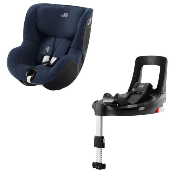 Scaun auto Britax-Römer Dualfix 3 i-Size with Flex Base iSense (4753-008) 3 luni - 4 ani/ 18 kg/ Blue photo 3