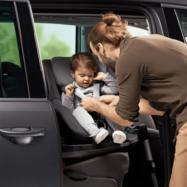 Scaun auto Britax-Römer Dualfix 3 i-Size with Flex Base iSense (4753-008) 3 luni - 4 ani/ 18 kg/ Blue photo 11