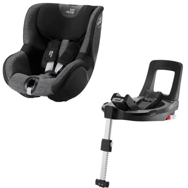 Детское автокресло Britax-Römer Dualfix 3 i-Size with Flex Base iSense (4753-007) 3 месяца - 4 года/ 18 кг/ Серый photo 3