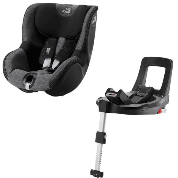Детское автокресло Britax-Römer Dualfix 3 i-Size with Flex Base iSense (4753-007) 3 месяца - 4 года/ 18 кг/ Серый photo 3