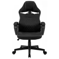 Scaun Gaming SENSE7 Knight Material Gray Black photo 3
