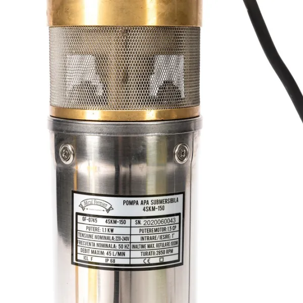 Pompa submersibilă Micul Fermier GF-0745 1100 W 2700 l/ h photo 2