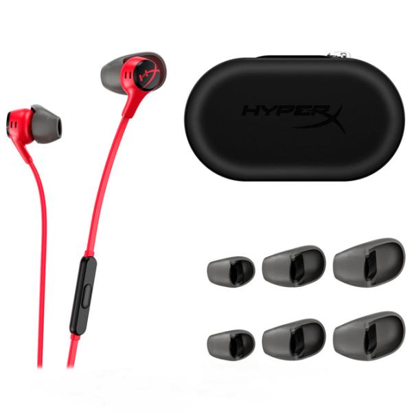 Наушники HyperX Cloud Earbuds II Красный Проводная/ Игровой photo 3