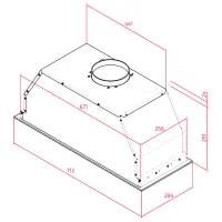 Hotă Teka GFL 77651 EOS Încorporabilă/ Inox/ Black photo 6