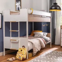 Детская кровать Cilek Modera 90 x 200 см/ ЛДСП/ Белый photo 3