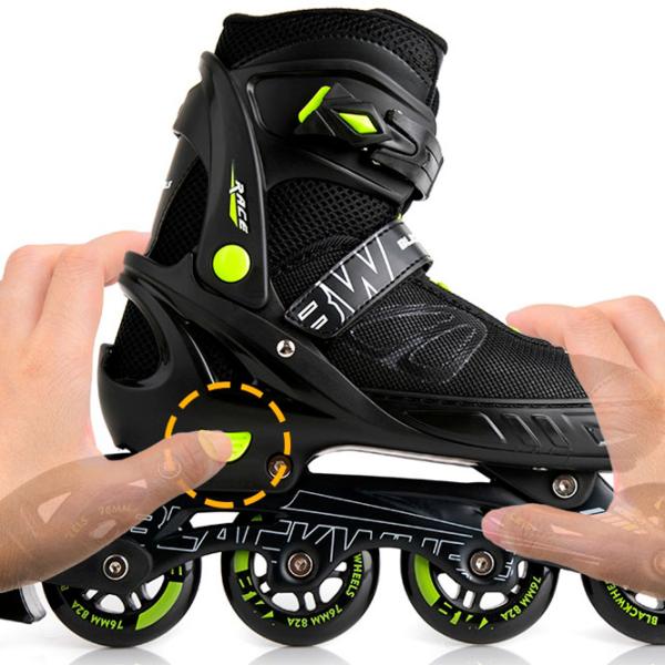 Ролики Blackwheels Sonic для мужчин/ Фитнес/ Черный photo 7