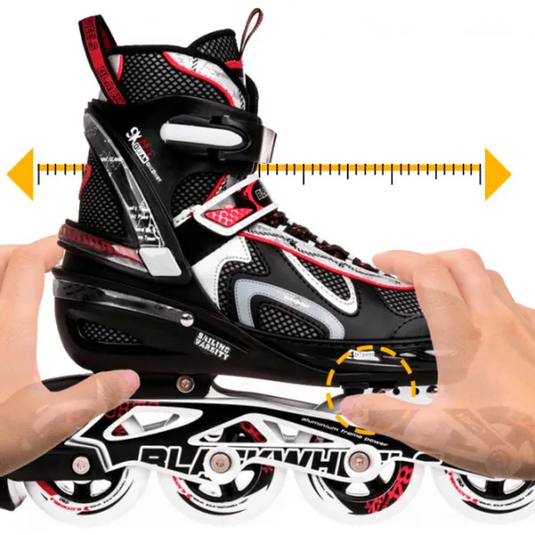 Ролики Blackwheels Flex для мальчиков/ Фитнес/ Черный photo 5 Ролики Blackwheels Flex для мальчиков/ Фитнес/ Черный photo 5