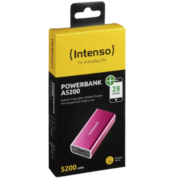 Power Bank Intenso A5200 5200 мАч/ Розовый photo 5