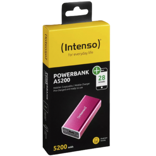 Power Bank Intenso A5200 5200 мАч/ Розовый photo 5