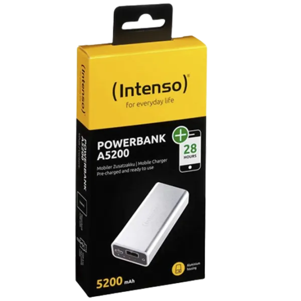 Power Bank Intenso A5200 5200 мАч/ Серебристый photo 5