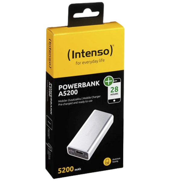 Power Bank Intenso A5200 5200 мАч/ Серебристый photo 5