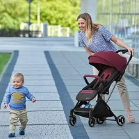 Детская коляска KinderKraft Indy 2 5902533920112/ Розовый photo 13