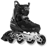 Role Blackwheels Flex Pro () pentru băieți/ pentru copii/ Black photo 2