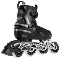 Role Blackwheels Flex Pro () pentru băieți/ pentru copii/ Black photo 3