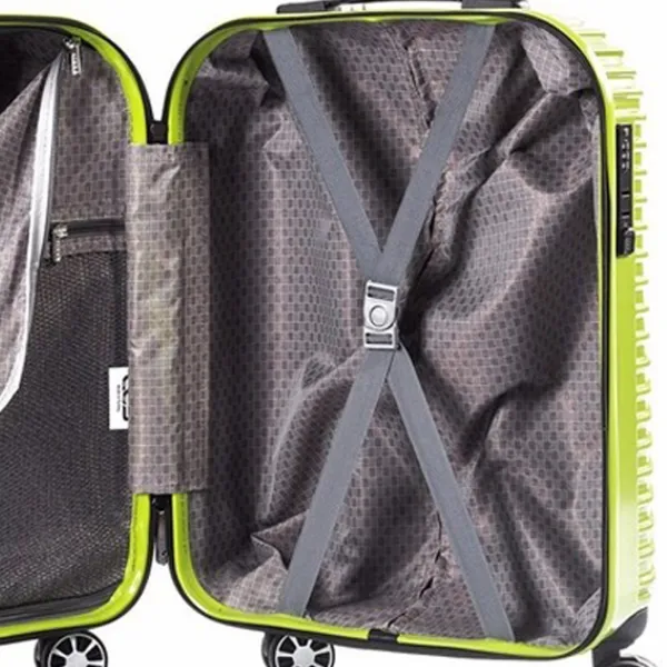 Valiză CCS 5186 62l/ Yellow photo 4 Valiză CCS 5186 62l/ Yellow photo 4