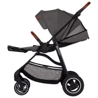 Cărucior pentru copil KinderKraft All Road 5902533914524/ Dark Gray photo 7