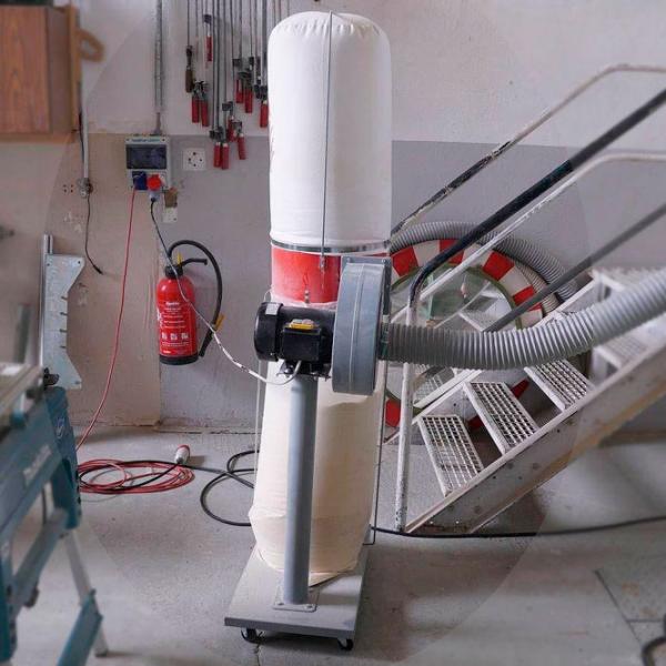 Промышленный пылесос Holzmann ABS 1080 1000 Вт/ Белый photo 5